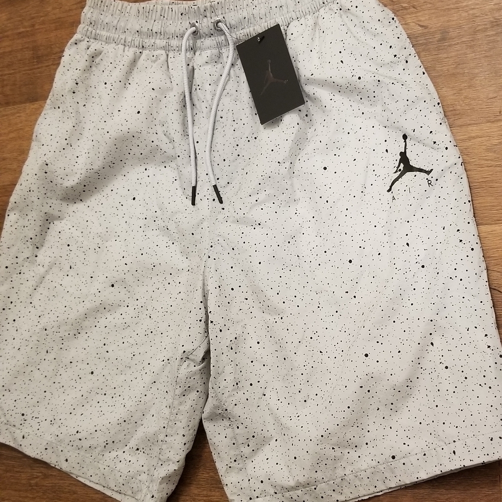 Jordan nike poolside cement shorts NWT Mens L